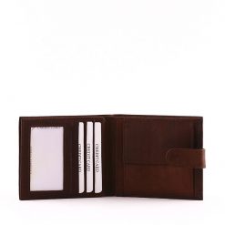 Minőségi bőrből készült, praktikus férfi bőr pénztárca amely márkás S. Belmonte családunk tagja. Gyári garanciával biztosítva!