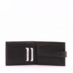 Valódi bőrből készült S Belmonte bőr férfi pénztárca, mely divatos fekete színével nem csak jól néz ki, de igazán praktikus is!