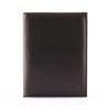 Minőségi kivitelben készült álló kivitelű irattartó bőr pénztárca fekete színben. Ennek a pénztárcának az anyaga puha tapintású nappa bőr.