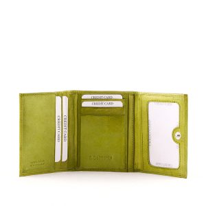 Minőségi bőrből készült Sylvia Belmonte kisméretű női bőr pénztárca, praktikus kialakítással és egyedi igazán nőies dizájnnal.