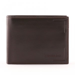 Minőségi, igazi bőrből készült Synchrony márkás praktikus bőr férfi pénztárca modell, felületi dizájnja a legújabb divat szerinti.