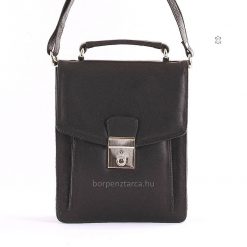 Minőségi bőrből készült elegáns fekete színű, sokoldalú és igazán praktikus bőr oldaltáska. Gyári garanciát biztosítunk minőségi termékünkre!