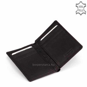Álló kivitelű, puha nappa bőrből készült bőr kártyatartó LA SCALA márkás praktikus méretű termékünk. Nézze meg kínálatunkat!