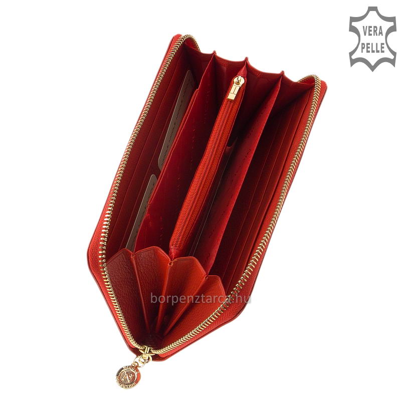 Selyemfenyu-Nicole-noi-penztarca-77006-light-red-03 női bőr pénztárca