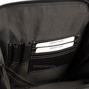 Erős, minőségi bőrből készült férfi bőr oldaltáska állítható hosszúságú praktikus vállpánttal a maximális kényelemért. Ajándékba is kiváló!