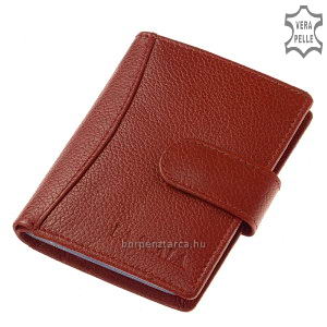 LA SCALA logós, álló kivitelű praktikus kis mérettel rendelkező bőr kártyatartó modell minőségi marhabőrből legyártva.