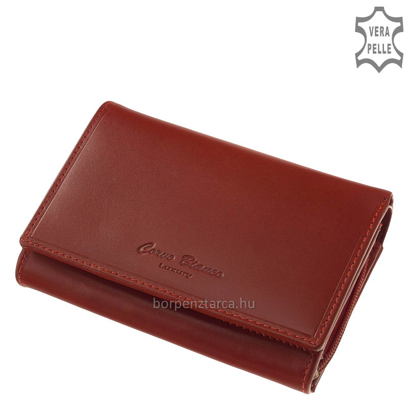 corvo-bianco-luxury-bor-noi-penztarca-CBS604-piros-01 női pénztárca