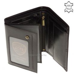 Kiváló, minőségi bőr felhasználásával készült, nagy méretű irattartó férfi pénztárca bőrből, fekete és barna színben. Díszdobozos termék!