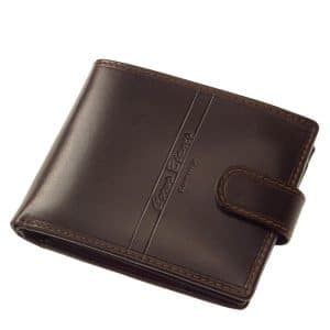 Prémium kategóriájú, minőségi bőr felhasználásával gyártott elegáns férfi bőr pénztárca amely RFID védelemmel lett ellátva.