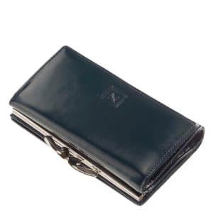 Minőségi nagy méretű női bőr pénztárca elegáns megjelenésű bőrből, Nicole márkával, gyönyörű divat kiegészítő. Díszdobozba csomagolt modell.