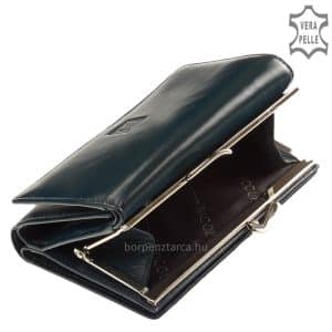 Minőségi nagy méretű női bőr pénztárca elegáns megjelenésű bőrből, Nicole márkával, gyönyörű divat kiegészítő. Díszdobozba csomagolt modell.