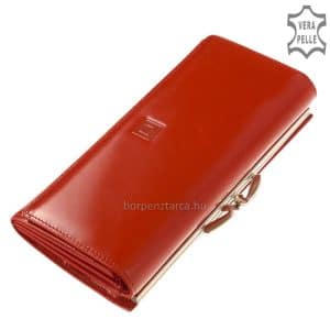 Kecsesen karcsú és elegáns bőr női divat pénztárca Nicole márkajelzéssel, anyaga igazi minőségi bőr, mely klasszikus szép selyemfénnyel bír.