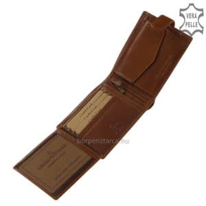 Kellemes tapintású igazi bőr pénztárca, mely kiváló minőségű elegáns férfi tárca és igazán praktikus is! A GreenDeed kollekció új tagja.