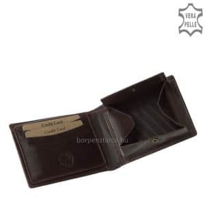 Elegáns színekben rendelhető kiváló minőségű igazi bőr férfi pénztárca, melynek fedelére egyedi GreenDeed márkajelzés került benyomásra.