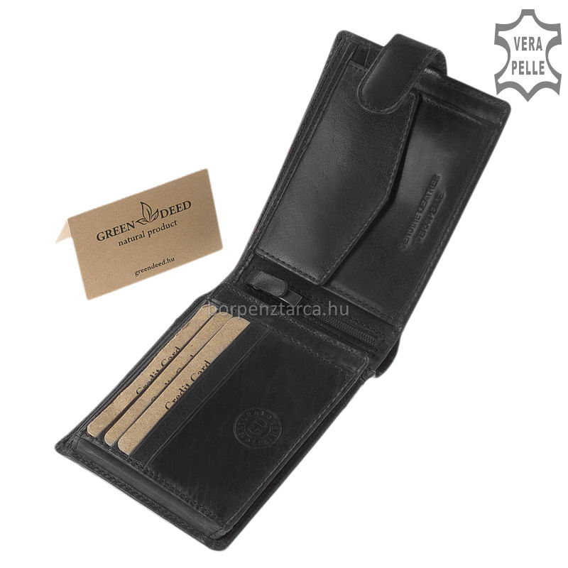 elegans-GreenDeed-penztarca-PA702T-fekete-03 valódi bőr pénztárca