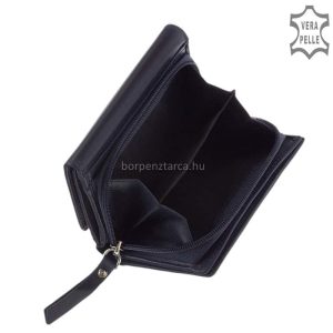 Praktikus, kézbe illő igazi bőr női pénztárca , melynek divatos patentos fedelét minőségi GreenDeed márkalogó díszíti. Díszdobozba csomagolva!