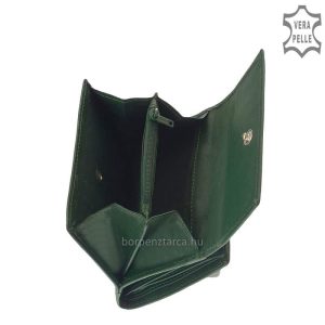 Rendkívül mutatós, egyedi mintás kisebb méretű női bőr pénztárca kedvelt színekben kapható így divat kiegészítőként is nagyon jó választás.