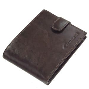 Minőségi kivitelben készített, prémium kategóriás Giultieri márkájú klasszikus megjelenésű elegáns férfi bőr pénztárca RFID védelemmel.