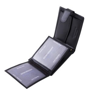 Kiváló minőségű egyúttal elegáns megjelenésű termékünk, amely valódi bőr alapanyagból gyártott klasszikus férfi pénztárca.