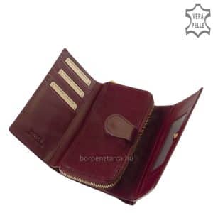 Szemet gyönyörködtető, változatos színekben elérhető női divat bőr pénztárca valódi bőrből a minőségi NICOLE termékcsaládból.