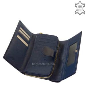 Szemet gyönyörködtető, változatos színekben elérhető női divat bőr pénztárca valódi bőrből a minőségi NICOLE termékcsaládból.