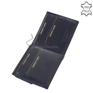 Saját márkás LA SCALA minőségi férfi dollártárca valódi bőrből egyszerű és nagyon praktikus modell, mely méltán népszerű áruházunkban.