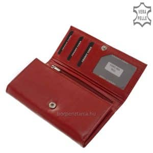 LA SCALA márkájú nagyobb méretű valódi bőrből készített női bőr divat pénztárca, amely nem csak divatos de rendkívül praktikus is.