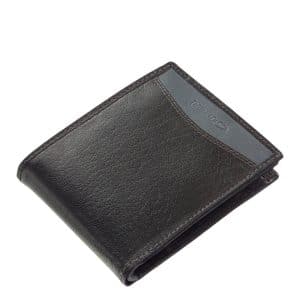 Klasszikus kialakítású férfi divat pénztárca, mely kétfajta igazi bőr alapanyagból lett elkészítve és Giultieri kollekciónk legújabb darabja.