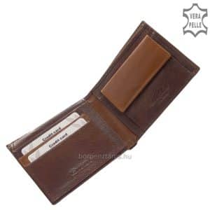 Giultieri termékcsaládunk legújabb klasszikus darabja a kétfajta igazi bőr használatával készített, kellemes tapintású férfi divat pénztárca.