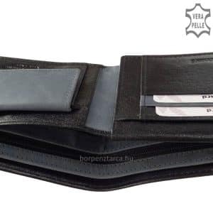 Giultieri termékcsaládunk legújabb klasszikus darabja a kétfajta igazi bőr használatával készített, kellemes tapintású férfi divat pénztárca.