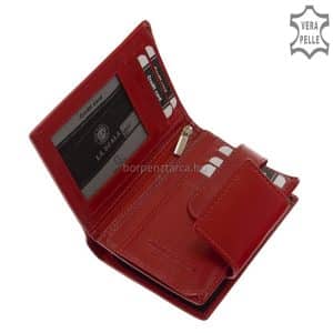Különleges tapintású, valódi bőrből készült női minőségi pénztárca, amely LA SCALA kollekciónk egyik legújabb exkluzív bőr terméke.