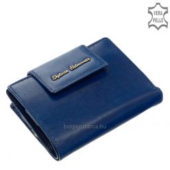 Jól kihasználható márkás női bőr pénztárca dekoratív külsővel, mely valódi bőrből készült, minőségi gyártási technológiával. Díszdobozos!