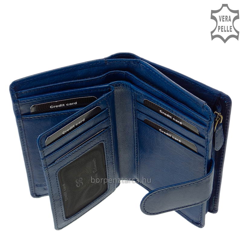 stilusos-noi-penztarca-femlogoval-diszdobozban-Sylvia-Belmonte-ZEN192-kek-07 Sok hasznos funkció kialakításával tervezett márkás női bőr pénztárca, minőségi bőrből, melyet trendi divat színekben kínálunk.