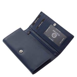 Giultieri termékcsaládunk egyik legújabb és rendkívül népszerű terméke ez az egyedi mintás, brifkó jellegű, elegáns női bőr pénztárca.