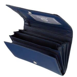 Giultieri termékcsaládunk egyik legújabb és rendkívül népszerű terméke ez az egyedi mintás, brifkó jellegű, elegáns női bőr pénztárca.