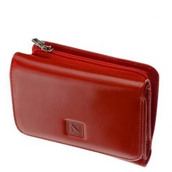Minőségi és egyben divatos kisméretű valódi bőr női pénztárca elegáns megjelenésű marhabőrből