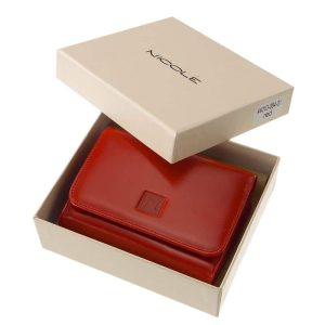 Minőségi és egyben divatos kisméretű valódi bőr női pénztárca elegáns megjelenésű marhabőrből