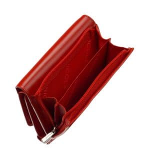 Minőségi és egyben divatos kisméretű valódi bőr női pénztárca elegáns megjelenésű marhabőrből