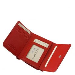 Minőségi és egyben divatos kisméretű valódi bőr női pénztárca elegáns megjelenésű marhabőrből