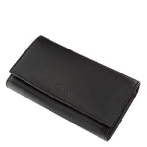 Chioco márkás valódi bőr felhasználásával gyártott nagy méretű és egyben divatos női pénztárca. A pénztárca fekete és piros színben kapható.