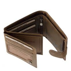 GreenDeed márkás férfi vadász pénztárca mintás kivitelben RFID védelemmel, igazi minőségi bőr alapanyagból, extraként díszdobozos kivitelben.