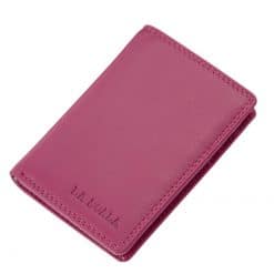 Álló kivitelű, puha nappa bőrből készült bőr kártyatartó LA SCALA márkás praktikus méretű termékünk. Nézze meg kínálatunkat!