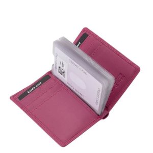 Álló kivitelű, puha nappa bőrből készült bőr kártyatartó LA SCALA márkás praktikus méretű termékünk. Nézze meg kínálatunkat!