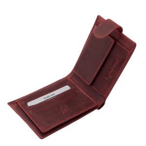 A valódi bőr természetes stílusában gyártott, minőségi divatos női pénztárca, mely La Scala márkás díszdobozban kerül forgalomba.