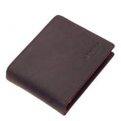 Vintage stílusban készült ez a természetes valódi bőr felülettel rendelkező minőségi férfi pénztárca, mely RFID védelemmel biztosítja adatait