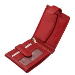 Valódi minőségi bőrből készült, RFID védelemmel ellátott márkás női bőr pénztárca, mely klasszikus kellék a mindennapok során.