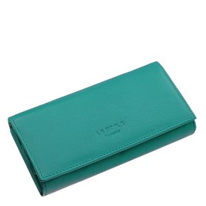 La Scala valódi bőr női pénztárca RFID ANC064