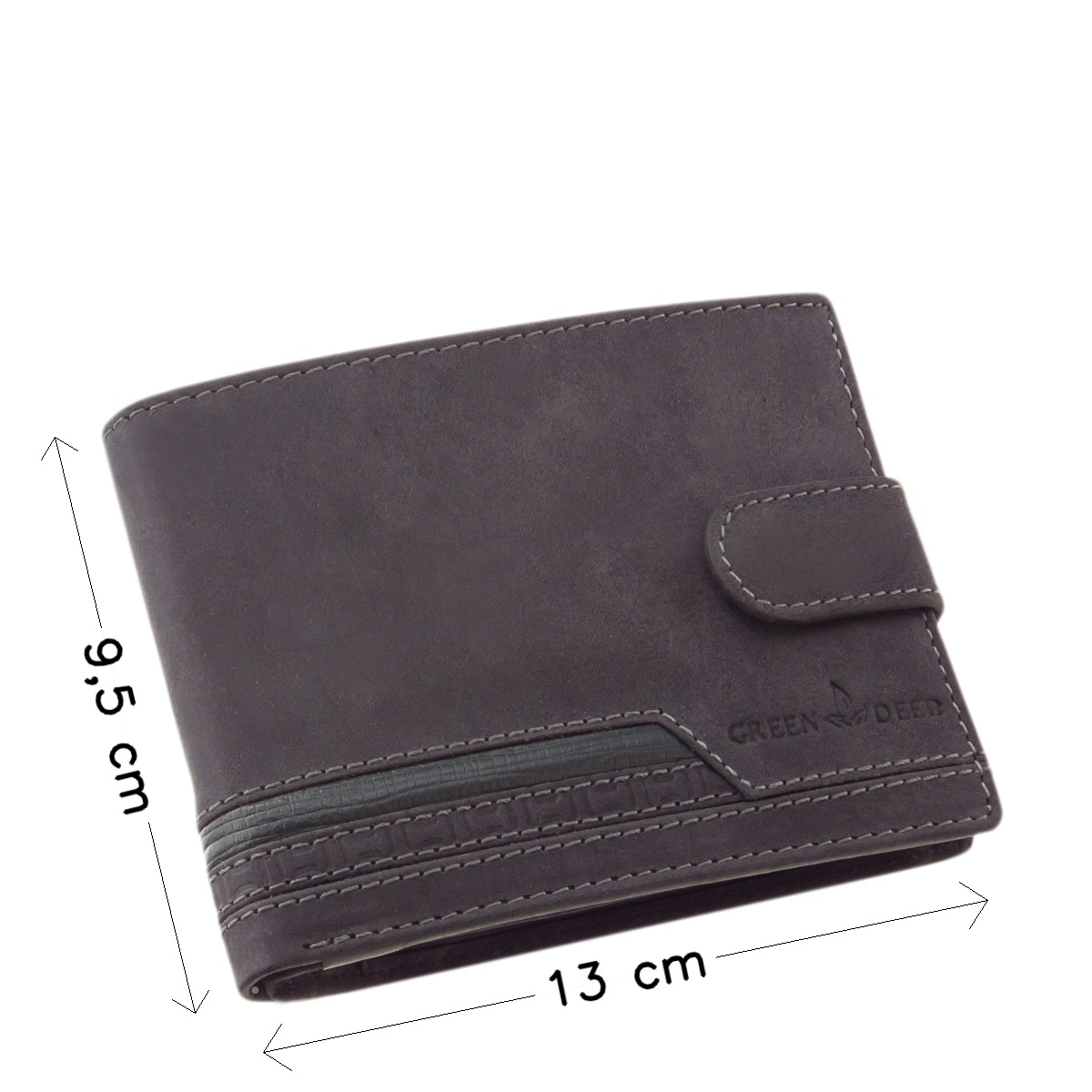 Sportosan elegáns GreenDeed bőr férfi pénztárca AFG1021/T - Image 4