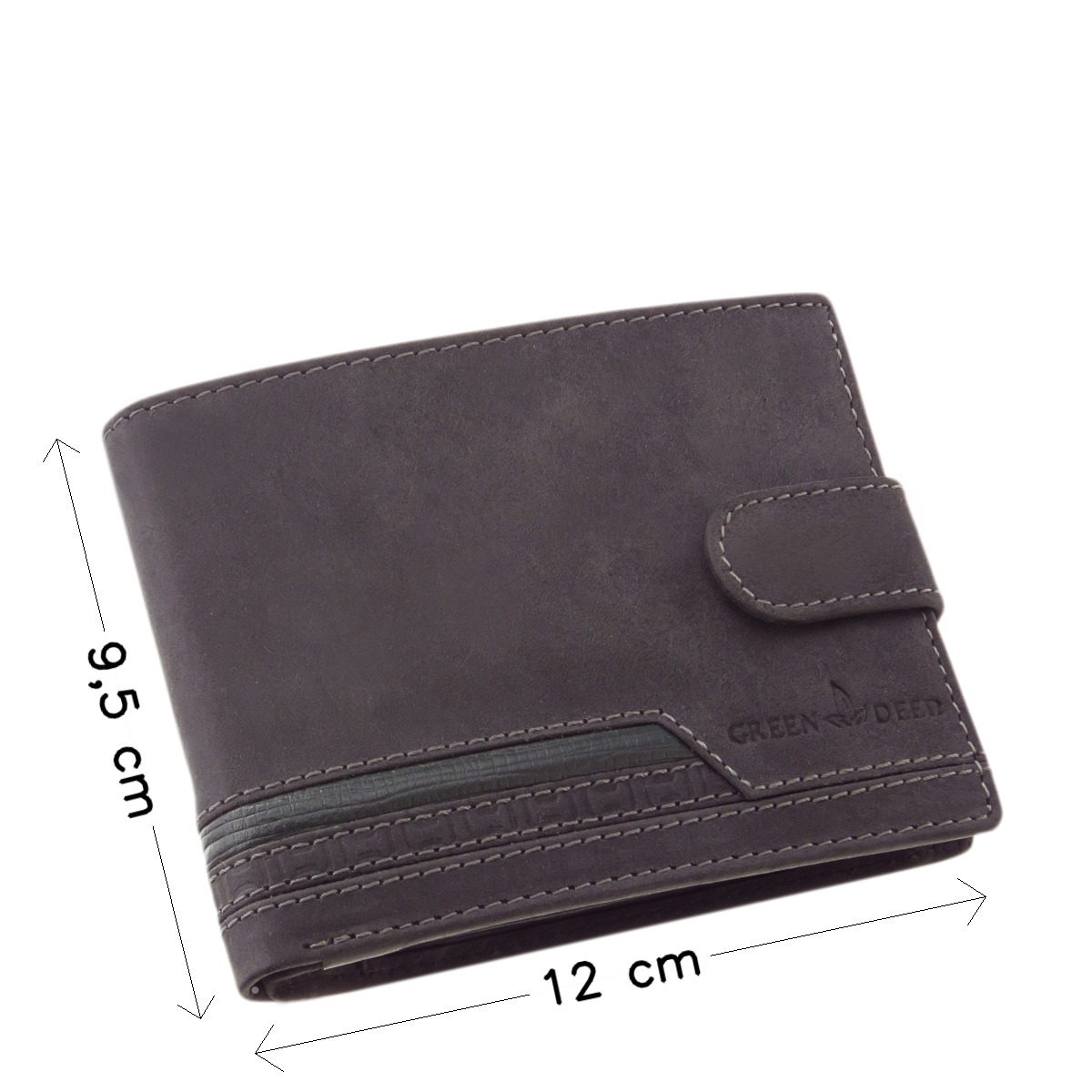 Sportosan elegáns GreenDeed bőr férfi pénztárca AFG6002L/T - Image 4