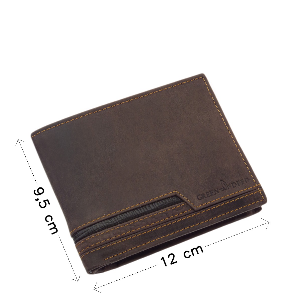 Sportosan elegáns GreenDeed bőr férfi pénztárca AFG1021 - Image 4